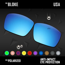 Anti Scratch Polarized Replacement Lenses for-Costa Del Mar Bloke