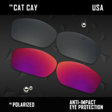 Load image into Gallery viewer, Anti Scratch Polarized Replacement Lenses for-Costa Del Mar Cat Cay