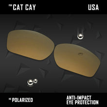 Load image into Gallery viewer, Anti Scratch Polarized Replacement Lenses for-Costa Del Mar Cat Cay