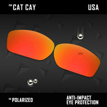 Load image into Gallery viewer, Anti Scratch Polarized Replacement Lenses for-Costa Del Mar Cat Cay