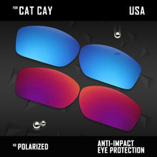 Load image into Gallery viewer, Anti Scratch Polarized Replacement Lenses for-Costa Del Mar Cat Cay
