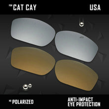 Load image into Gallery viewer, Anti Scratch Polarized Replacement Lenses for-Costa Del Mar Cat Cay
