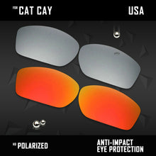 Load image into Gallery viewer, Anti Scratch Polarized Replacement Lenses for-Costa Del Mar Cat Cay