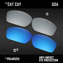 Load image into Gallery viewer, Anti Scratch Polarized Replacement Lenses for-Costa Del Mar Cat Cay
