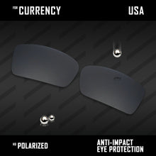 Load image into Gallery viewer, Anti Scratch Polarized Replacement Lenses for-Oakley Currency