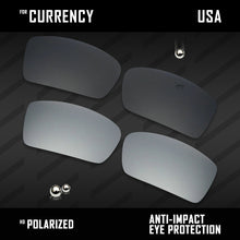Load image into Gallery viewer, Anti Scratch Polarized Replacement Lenses for-Oakley Currency