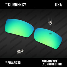 Load image into Gallery viewer, Anti Scratch Polarized Replacement Lenses for-Oakley Currency