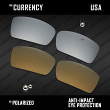 Load image into Gallery viewer, Anti Scratch Polarized Replacement Lenses for-Oakley Currency