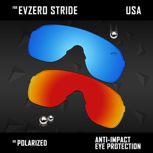 Anti Scratch Polarized Replacement Lenses for-Oakley EVZero Stride