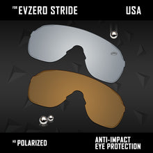 Load image into Gallery viewer, Anti Scratch Polarized Replacement Lenses for-Oakley EVZero Stride