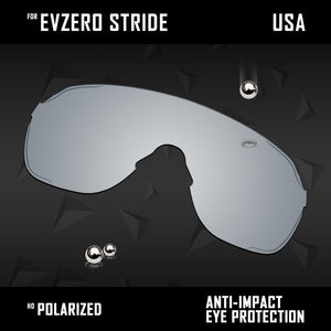 Anti Scratch Polarized Replacement Lenses for-Oakley EVZero Stride