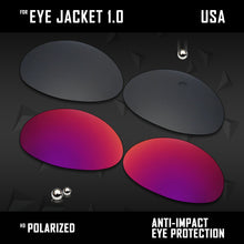 Load image into Gallery viewer, Anti Scratch Polarized Replacement Lenses for-Oakley Eye Jacket 1.0