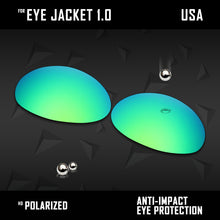 Load image into Gallery viewer, Anti Scratch Polarized Replacement Lenses for-Oakley Eye Jacket 1.0