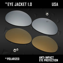 Load image into Gallery viewer, Anti Scratch Polarized Replacement Lenses for-Oakley Eye Jacket 1.0