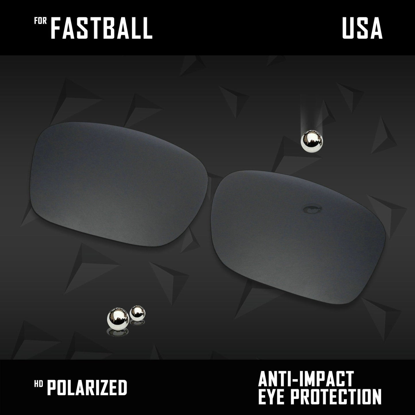 Anti Scratch Polarized Replacement Lenses for-Arnette Fastball