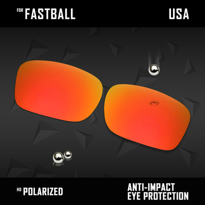 Anti Scratch Polarized Replacement Lenses for-Arnette Fastball