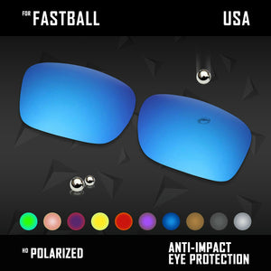 Anti Scratch Polarized Replacement Lenses for-Arnette Fastball