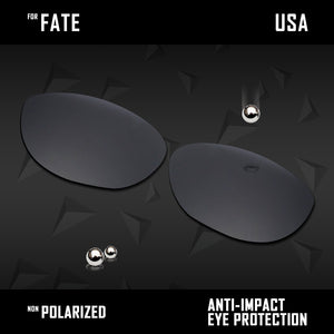 Anti Scratch Polarized Replacement Lenses for-Oakley Fate