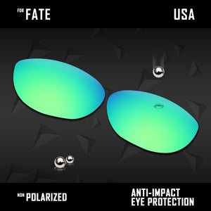 Anti Scratch Polarized Replacement Lenses for-Oakley Fate