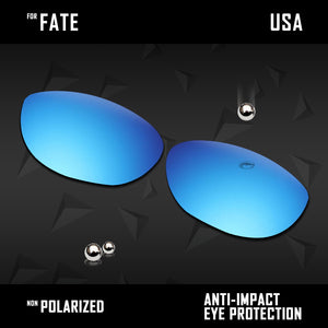 Anti Scratch Polarized Replacement Lenses for-Oakley Fate