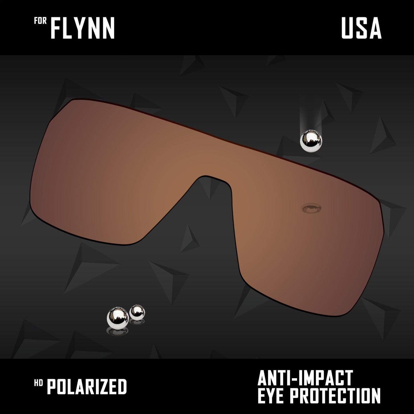 Anti Scratch Polarized Replacement Lenses for-Spy Optic Flynn