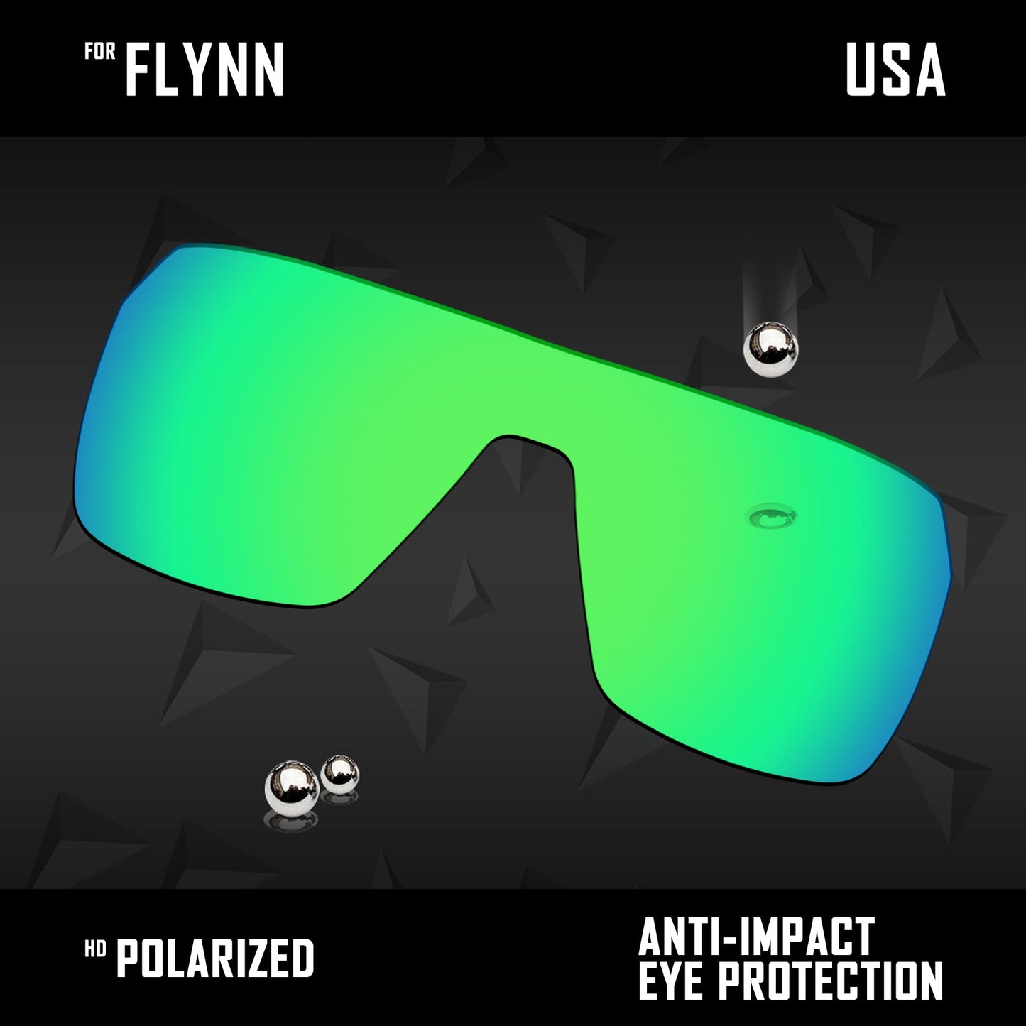 Anti Scratch Polarized Replacement Lenses for-Spy Optic Flynn