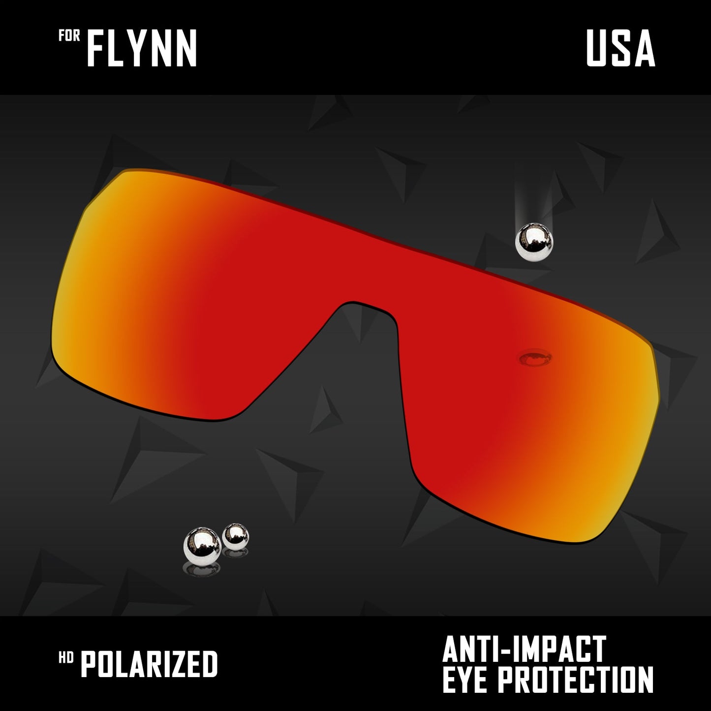 Anti Scratch Polarized Replacement Lenses for-Spy Optic Flynn
