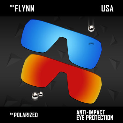 Anti Scratch Polarized Replacement Lenses for-Spy Optic Flynn