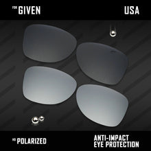 Load image into Gallery viewer, Anti Scratch Polarized Replacement Lenses for-Oakley Given