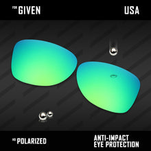 Load image into Gallery viewer, Anti Scratch Polarized Replacement Lenses for-Oakley Given
