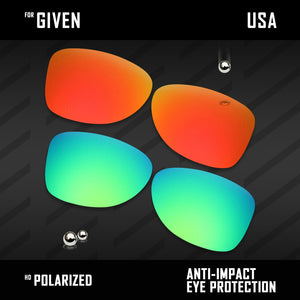 Anti Scratch Polarized Replacement Lenses for-Oakley Given