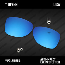 Load image into Gallery viewer, Anti Scratch Polarized Replacement Lenses for-Oakley Given