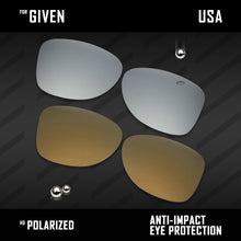 Load image into Gallery viewer, Anti Scratch Polarized Replacement Lenses for-Oakley Given