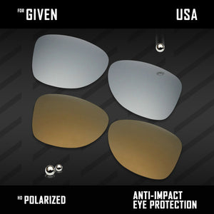 Anti Scratch Polarized Replacement Lenses for-Oakley Given