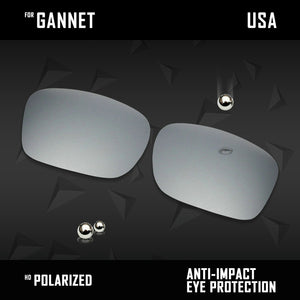 Anti Scratch Polarized Replacement Lenses for-Costa Del Mar Gannet