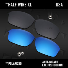 Load image into Gallery viewer, Anti Scratch Polarized Replacement Lenses for-Oakley Half Wire XL