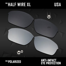 Load image into Gallery viewer, Anti Scratch Polarized Replacement Lenses for-Oakley Half Wire XL