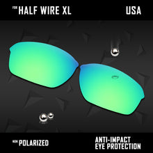 Load image into Gallery viewer, Anti Scratch Polarized Replacement Lenses for-Oakley Half Wire XL