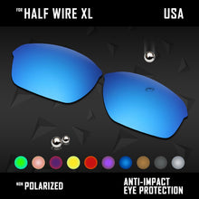 Load image into Gallery viewer, Anti Scratch Polarized Replacement Lenses for-Oakley Half Wire XL