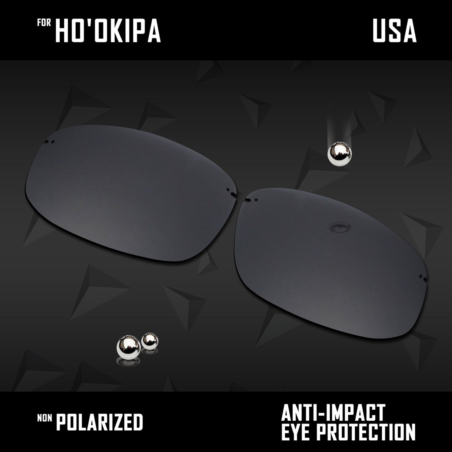 Anti Scratch Polarized Replacement Lenses for-Oaley Mercenary