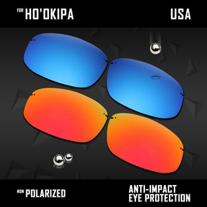 Anti Scratch Polarized Replacement Lenses for-Maui Jim Ho'okipa