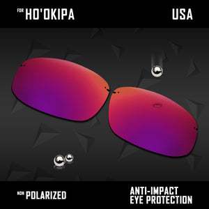 Anti Scratch Polarized Replacement Lenses for-Maui Jim Ho'okipa