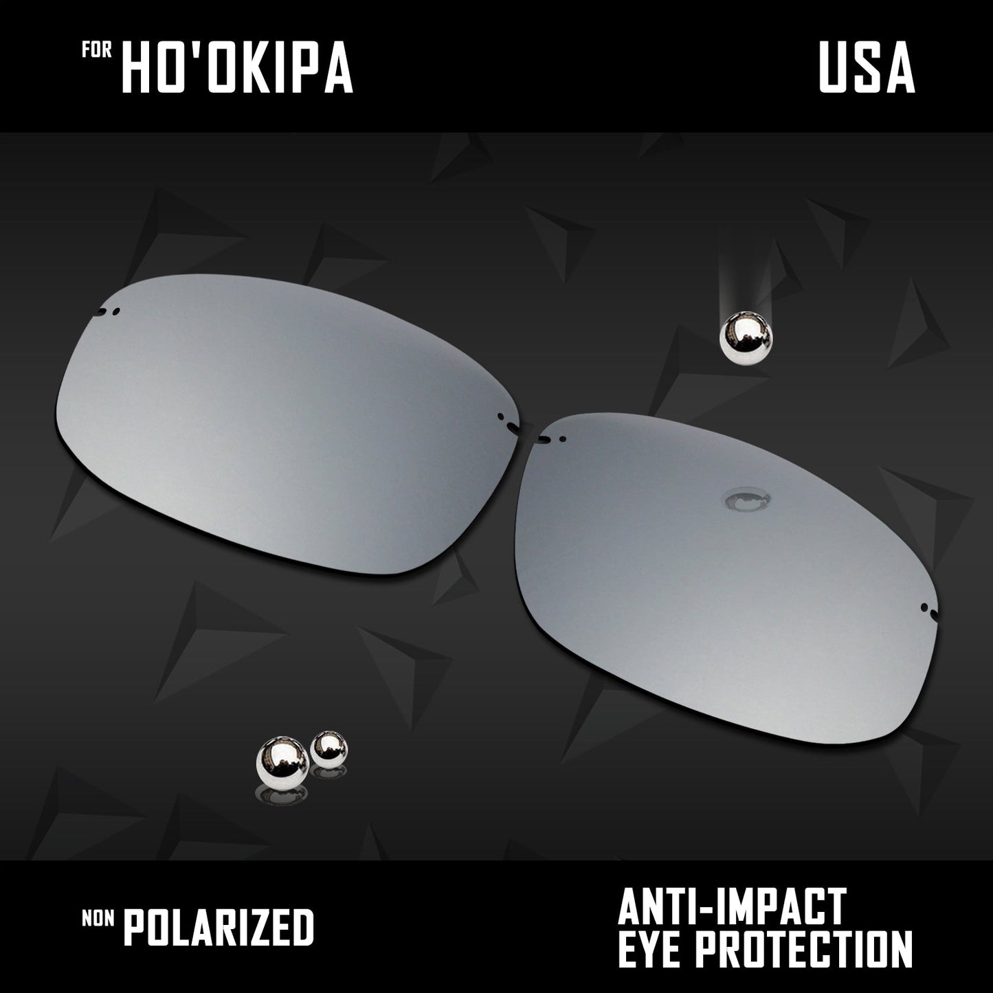 Anti Scratch Polarized Replacement Lenses for-Oaley Mercenary
