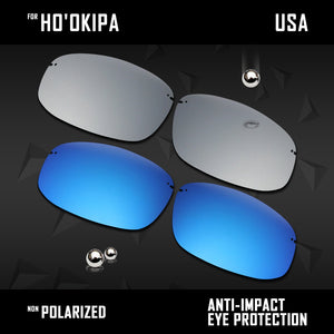 Anti Scratch Polarized Replacement Lenses for-Maui Jim Ho'okipa