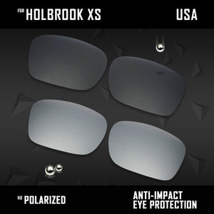 Anti Scratch Polarized Replacement Lenses for-Oakley Holbrook XS