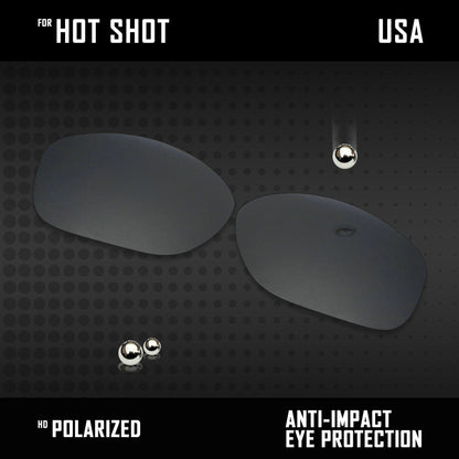 Anti Scratch Polarized Replacement Lenses for-Arnette Hot Shot