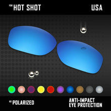 Anti Scratch Polarized Replacement Lenses for-Arnette Hot Shot