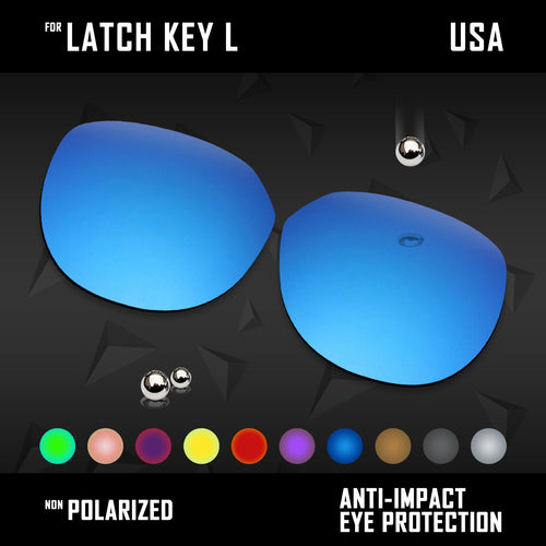 Anti Scratch Polarized Replacement Lenses for-Oakley Latch Key L