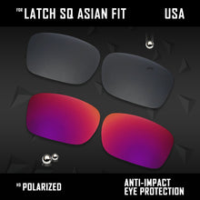 Load image into Gallery viewer, Anti Scratch Polarized Replacement Lenses for-Oakley Latch Sq Asian Fit