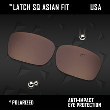 Load image into Gallery viewer, Anti Scratch Polarized Replacement Lenses for-Oakley Latch Sq Asian Fit
